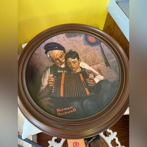 Norman Rockwell Music maker Decorative Plate